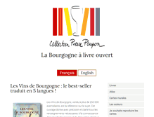Tablet Screenshot of collection-pierrepoupon.com